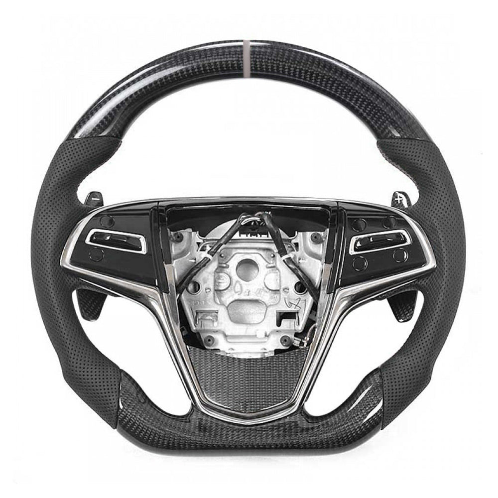 2014-19 Cadillac CTS / ATS Carbon Fiber Steering Wheel