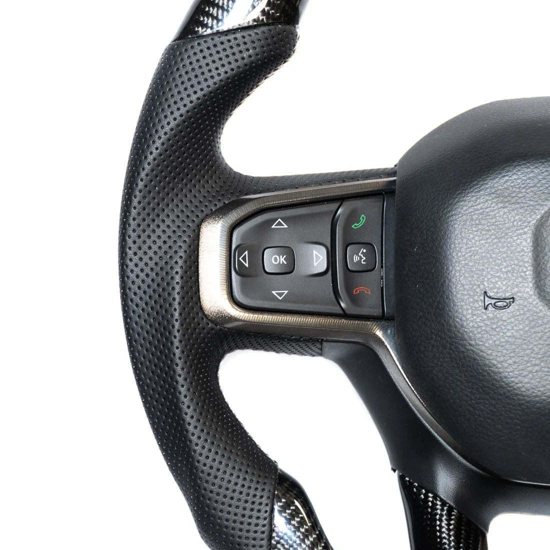 Dodge Ram Carbon Fiber Steering Wheel (Custom Order)