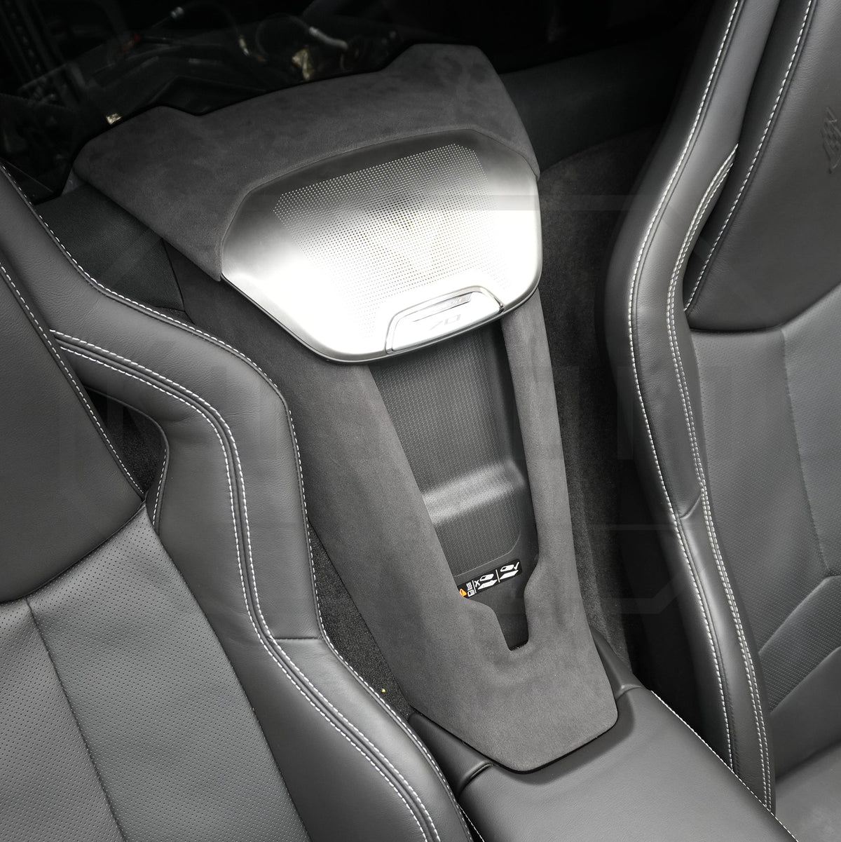 Corvette C8 Suede Leather Waterfall Trim Cover