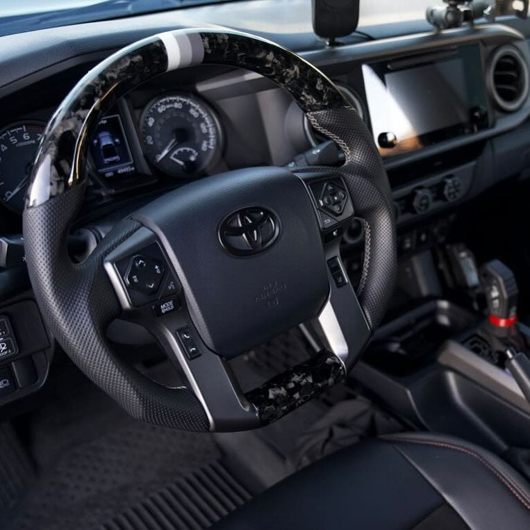 2014-23 Toyota Tundra Carbon Fiber Steering Wheel (Custom Order)