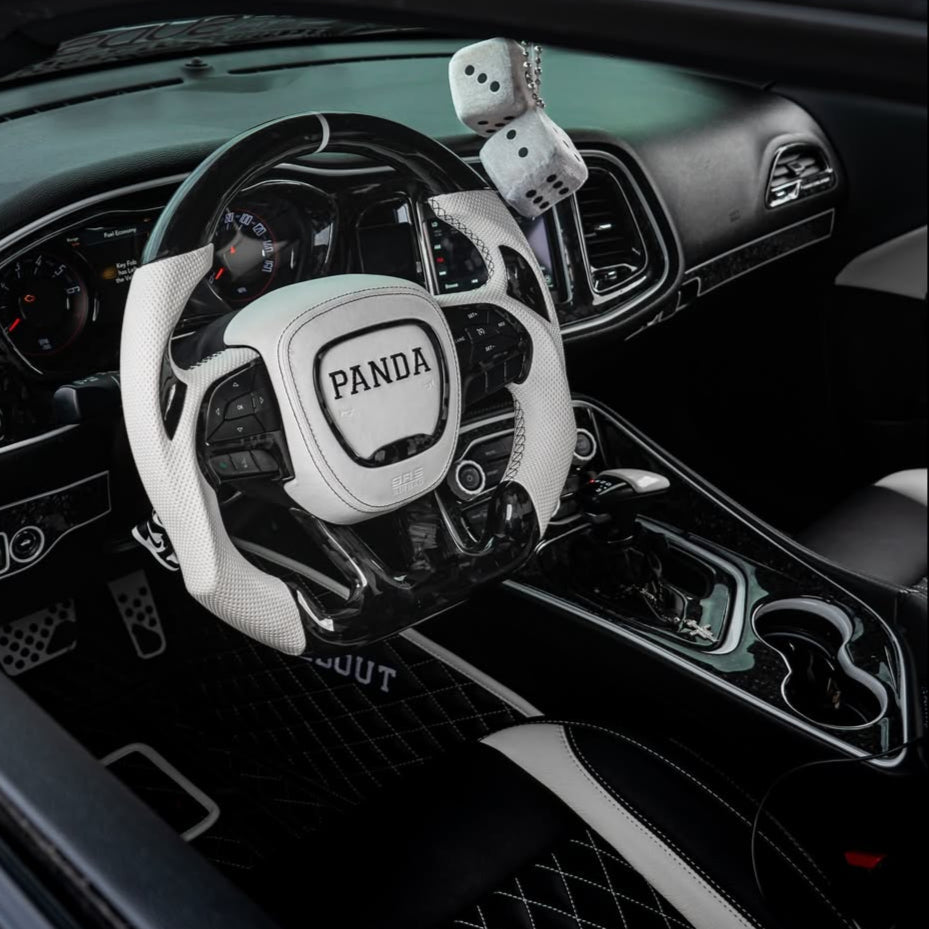 Dodge Challenger Carbon Fiber Steering Wheel (Custom Order)
