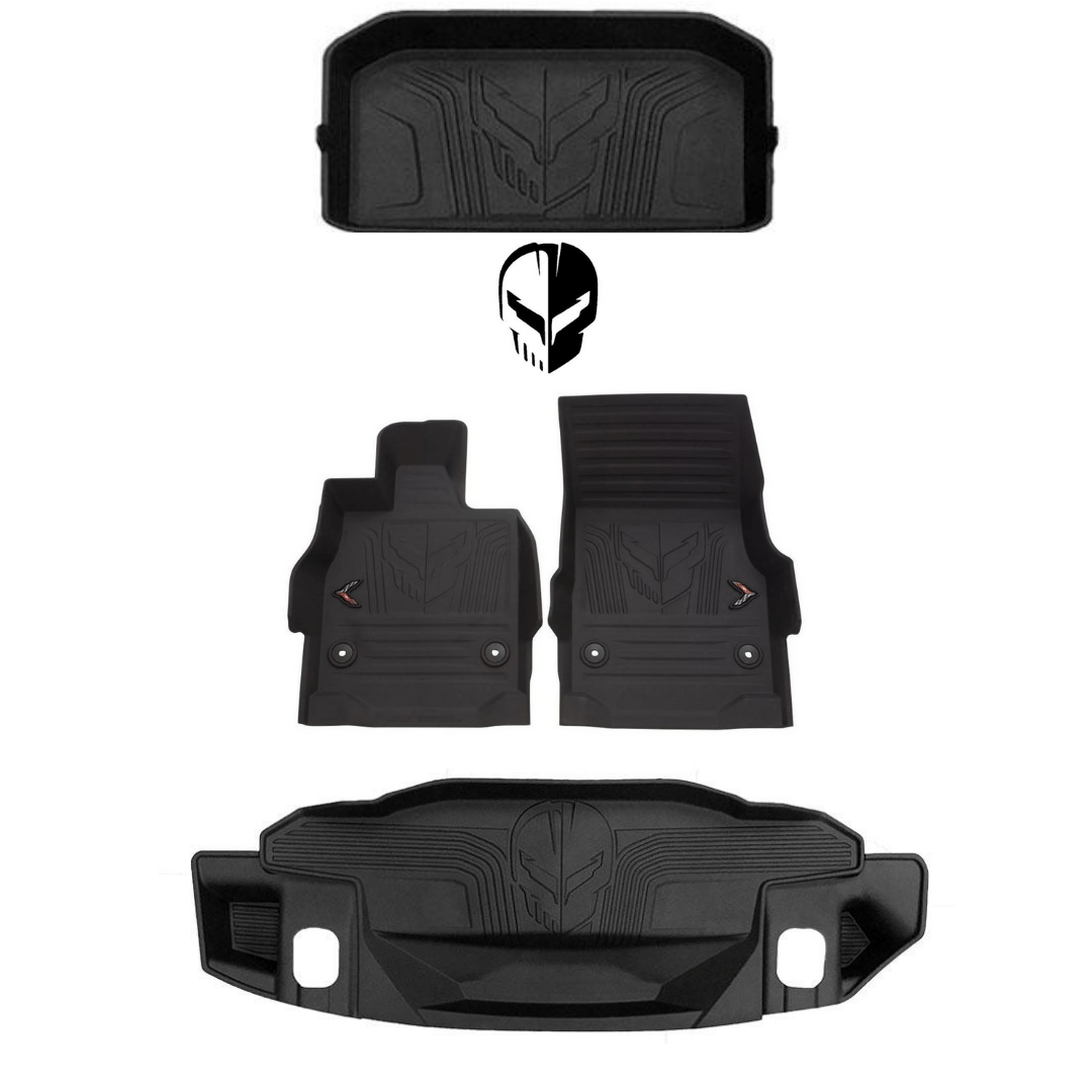 C8 All Weather Jake Floor Mats