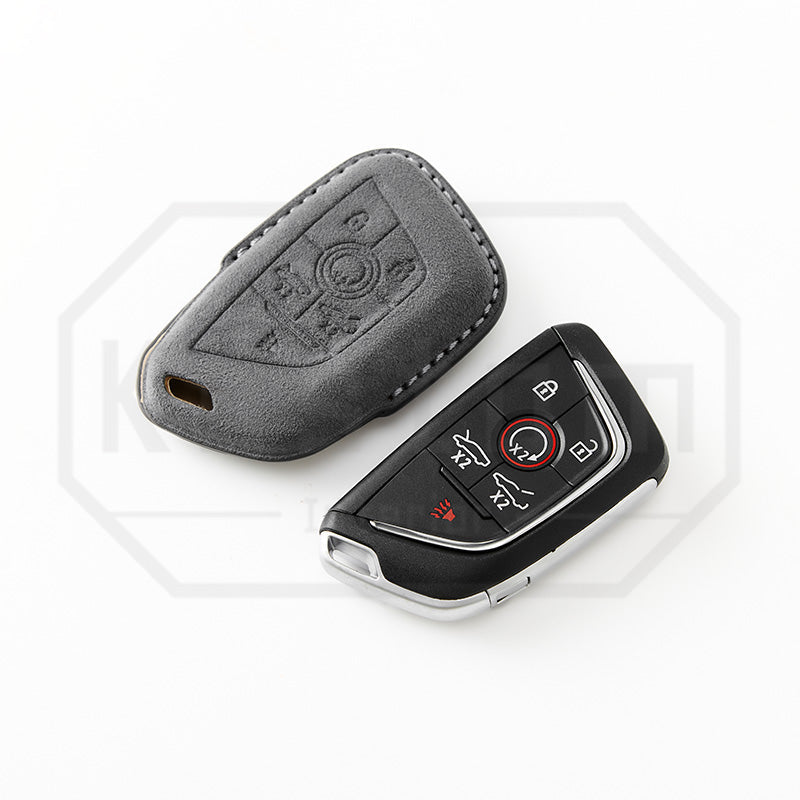 Corvette C8 Alcantara Key Fob Case