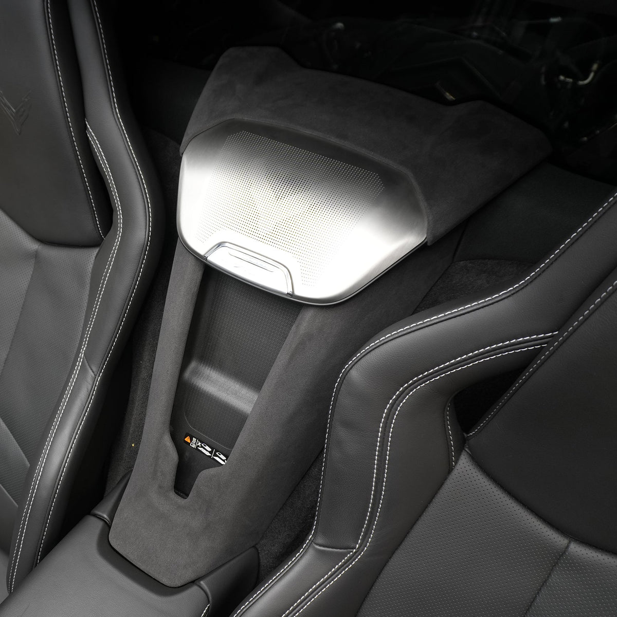 Corvette C8 Suede Leather Waterfall Trim Cover