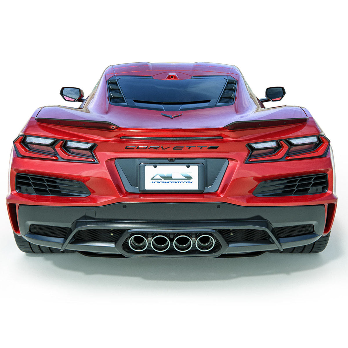 C8 Z06 GS E-Ray License Plate Filler