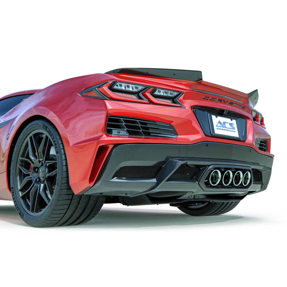 C8 Z06 GS E-Ray License Plate Filler