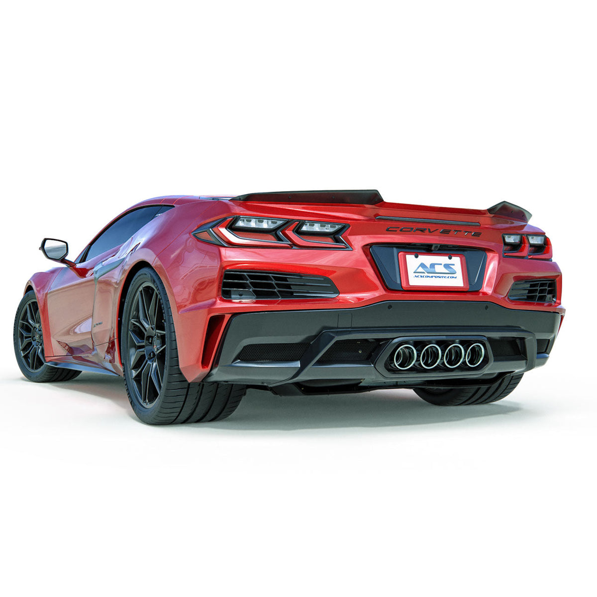 C8 Z06 GS E-Ray License Plate Filler