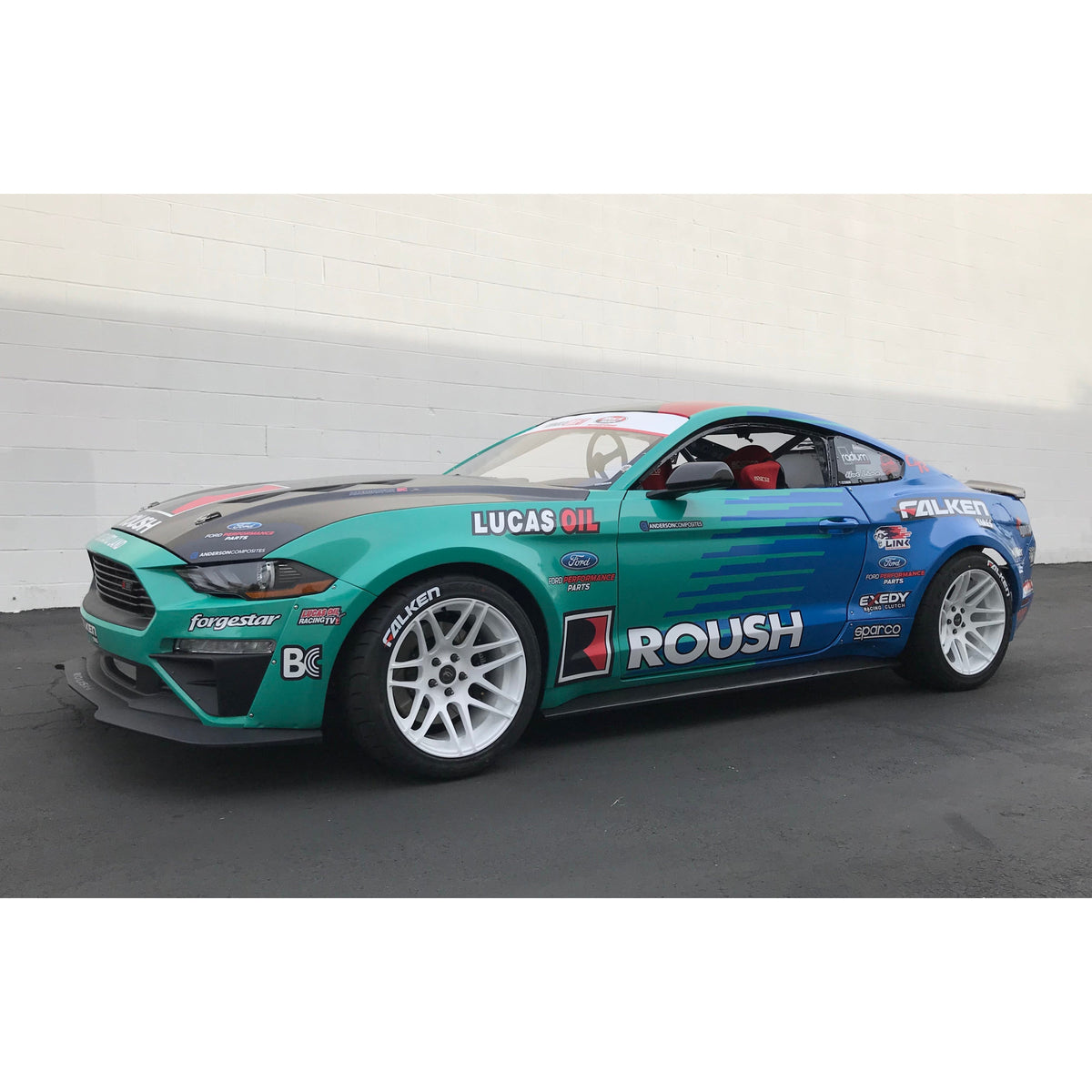 JTP 10-piece carbon fiber wide fenders & wide quarters for 2018-2023 Ford Mustang