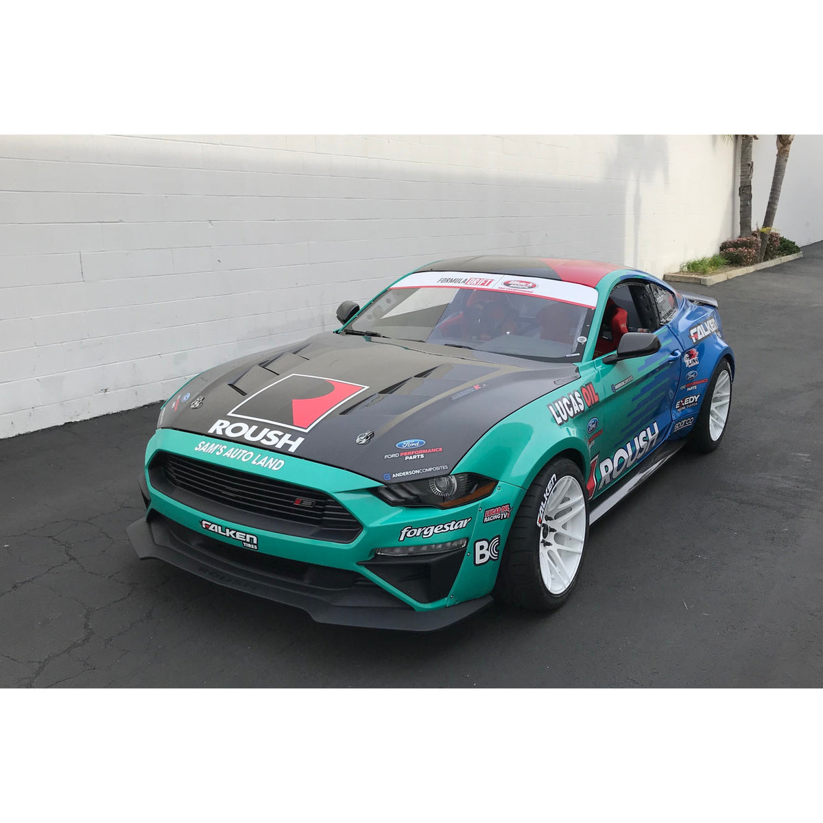 JTP 10-piece carbon fiber wide fenders & wide quarters for 2018-2023 Ford Mustang