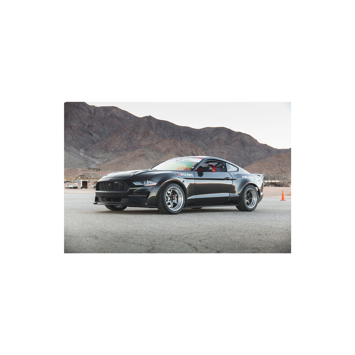 JTP 10-piece carbon fiber wide fenders & wide quarters for 2018-2023 Ford Mustang