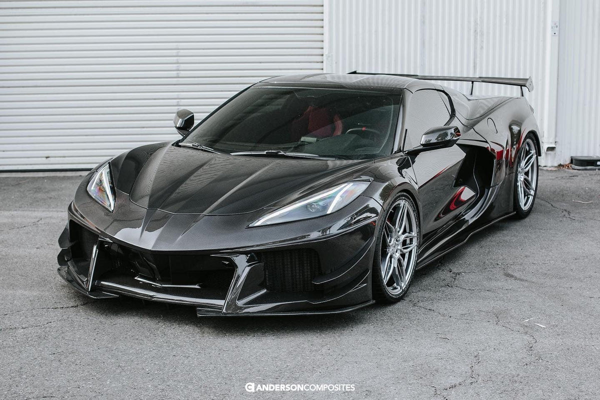 Carbon Fiber Wide-Track Package for 2020-2026 Chevrolet Corvette C8
