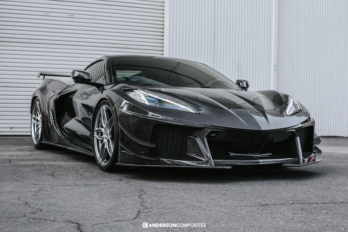 Carbon Fiber Wide-Track Package for 2020-2026 Chevrolet Corvette C8