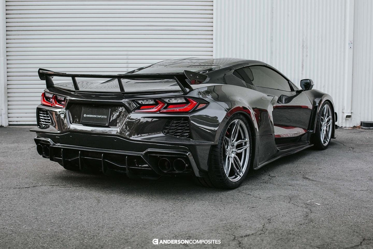 Carbon Fiber Wide-Track Package for 2020-2026 Chevrolet Corvette C8