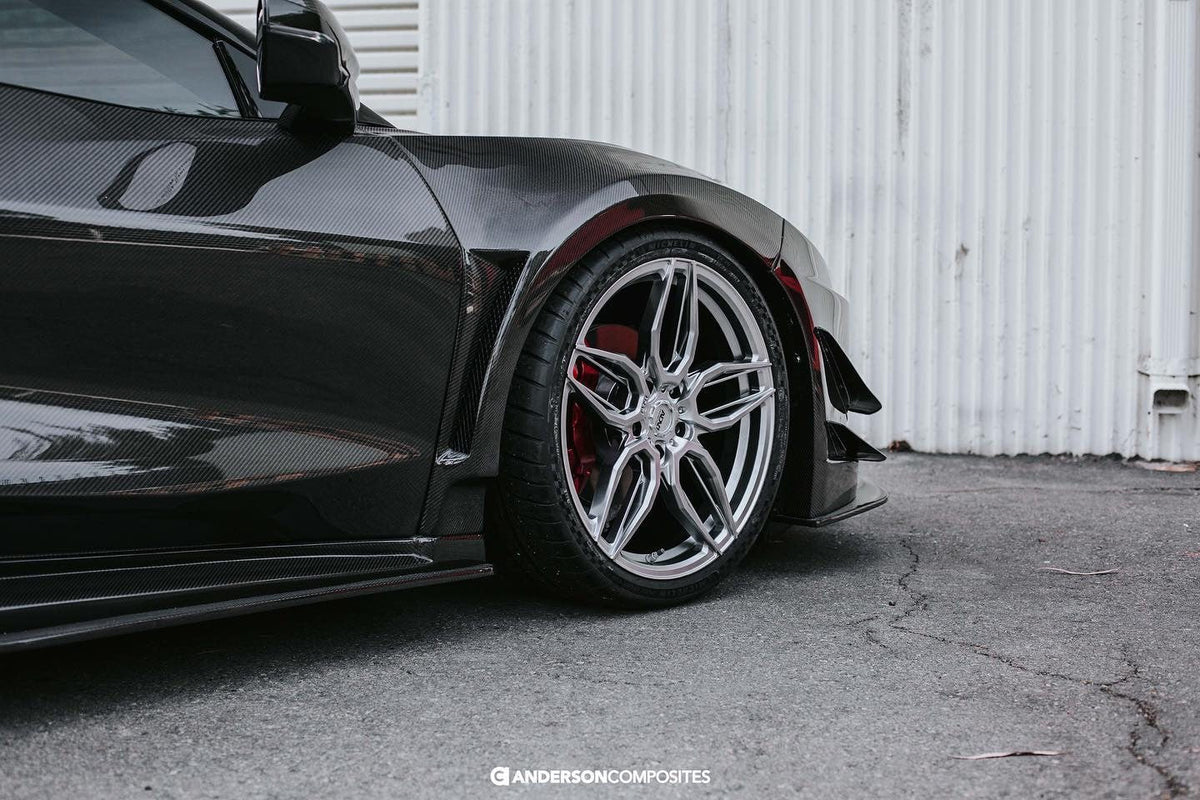 Carbon Fiber Wide-Track Package for 2020-2026 Chevrolet Corvette C8