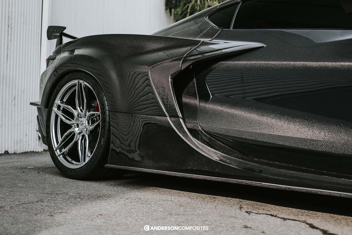 Carbon Fiber Wide-Track Package for 2020-2026 Chevrolet Corvette C8