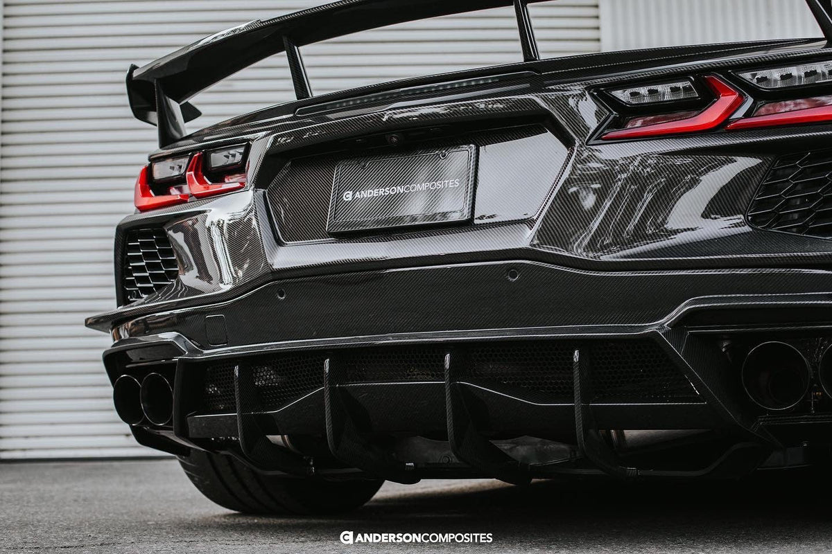 Carbon Fiber Wide-Track Package for 2020-2026 Chevrolet Corvette C8