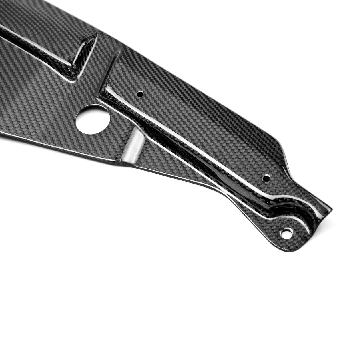 Carbon fiber radiator cover for 2012-2015 Chevrolet Camaro ZL1, Z28, SS. - Fits 2010-2013 SS, RS, LT (slight variance in shape)