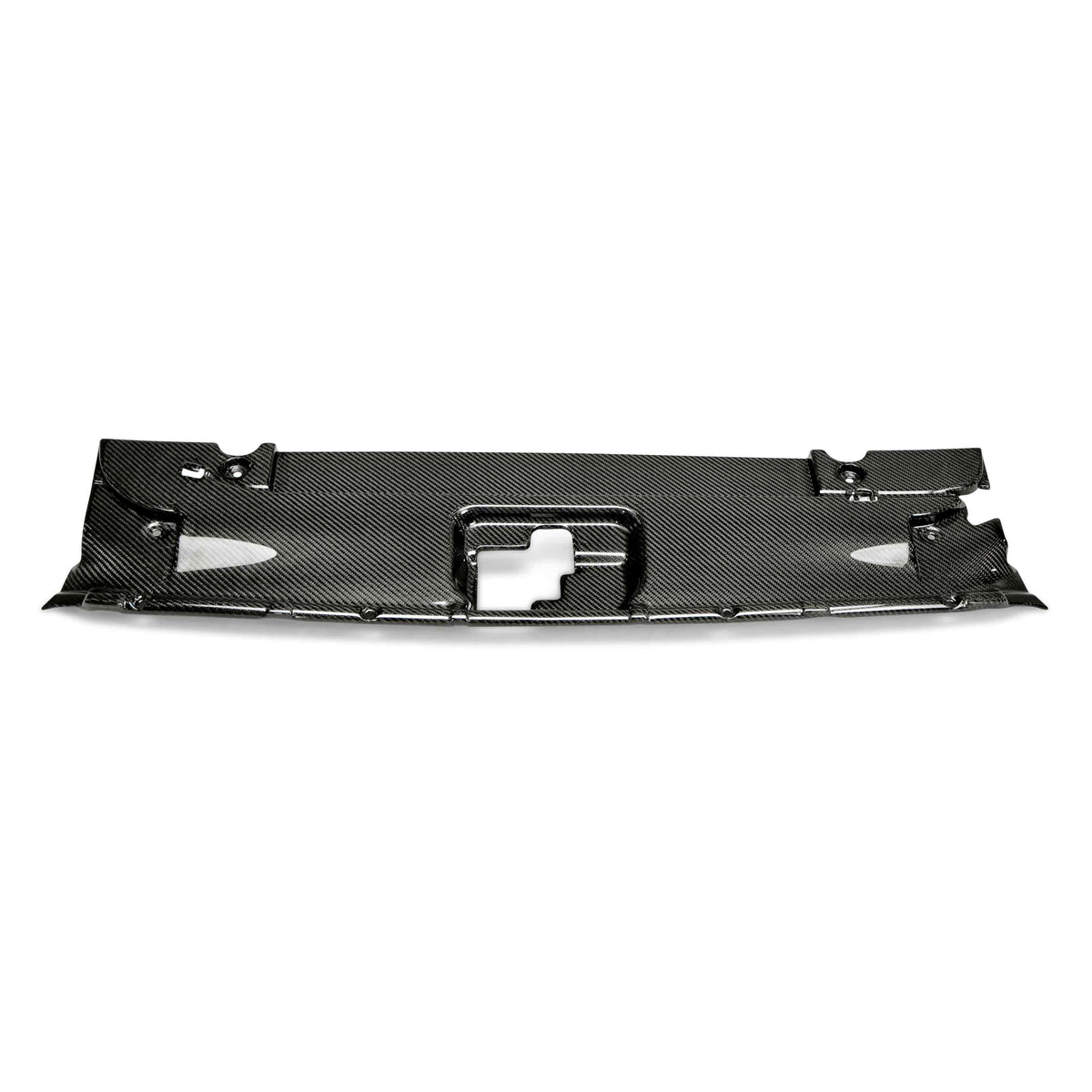 Carbon fiber radiator cover for 2015-2017 Ford Mustang