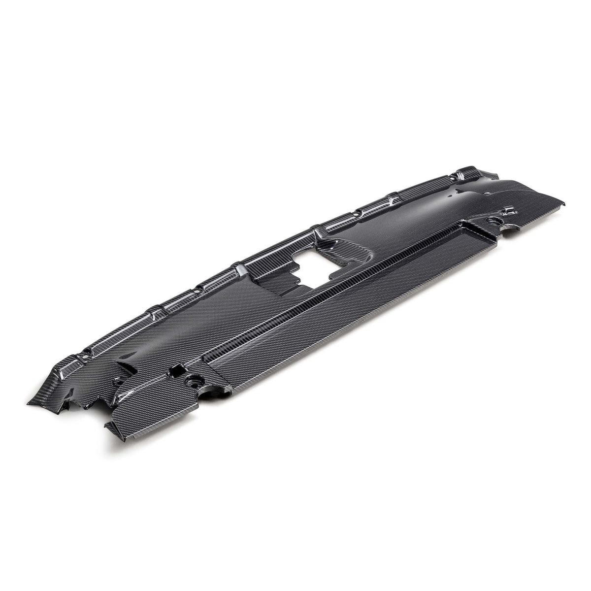 Carbon fiber radiator cover for 2015-2017 Ford Mustang