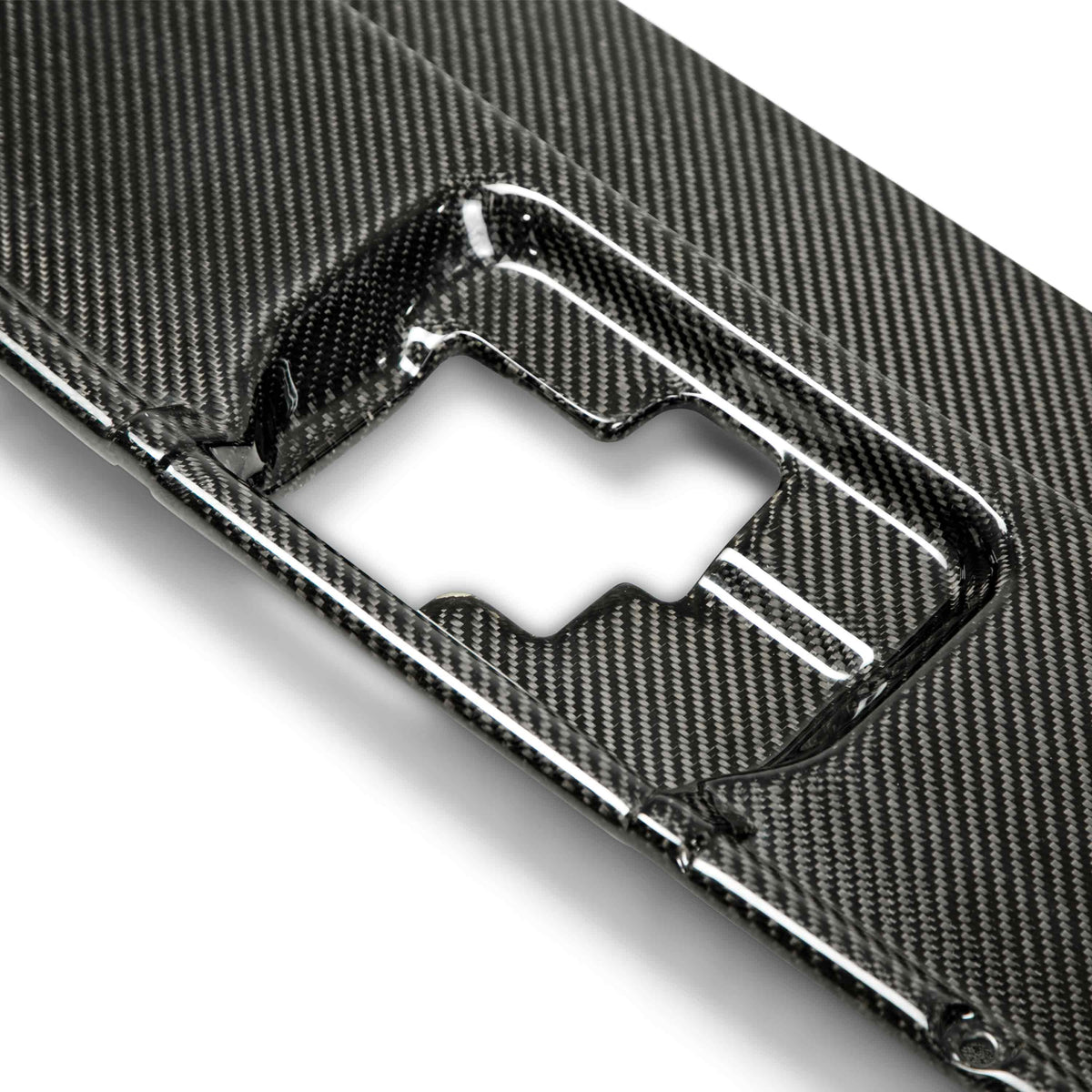 Carbon fiber radiator cover for 2015-2017 Ford Mustang