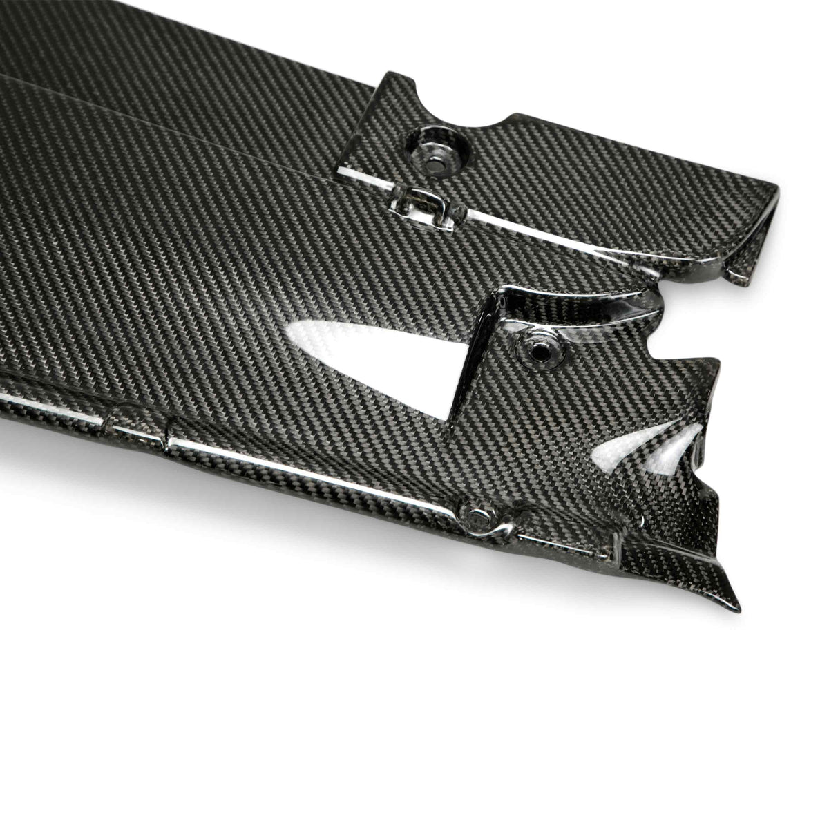 Carbon fiber radiator cover for 2015-2017 Ford Mustang