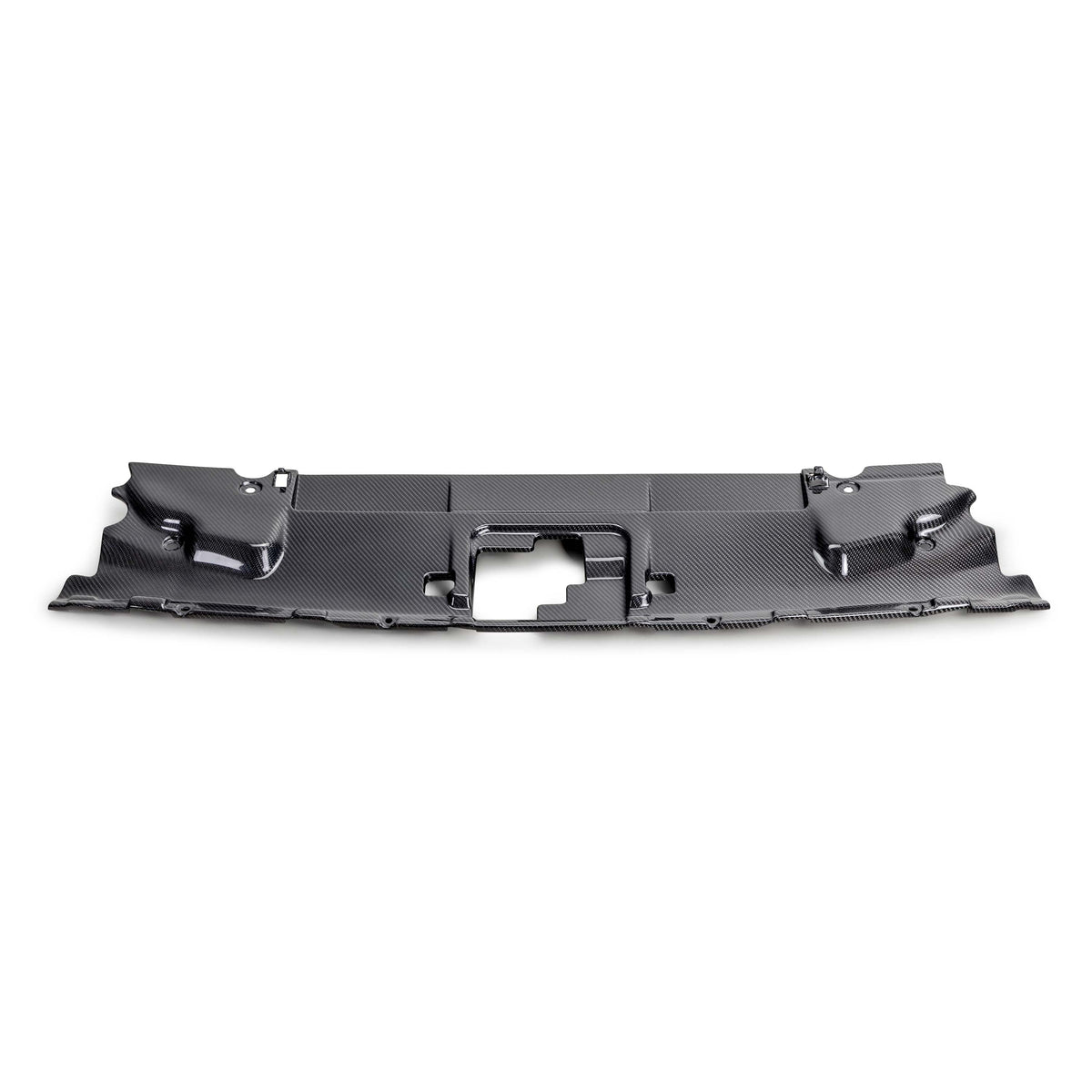 Carbon fiber radiator cover for 2018-2023 Ford Mustang