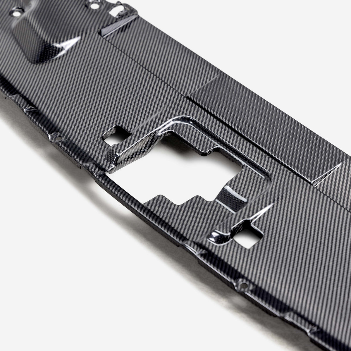 Carbon fiber radiator cover for 2018-2023 Ford Mustang