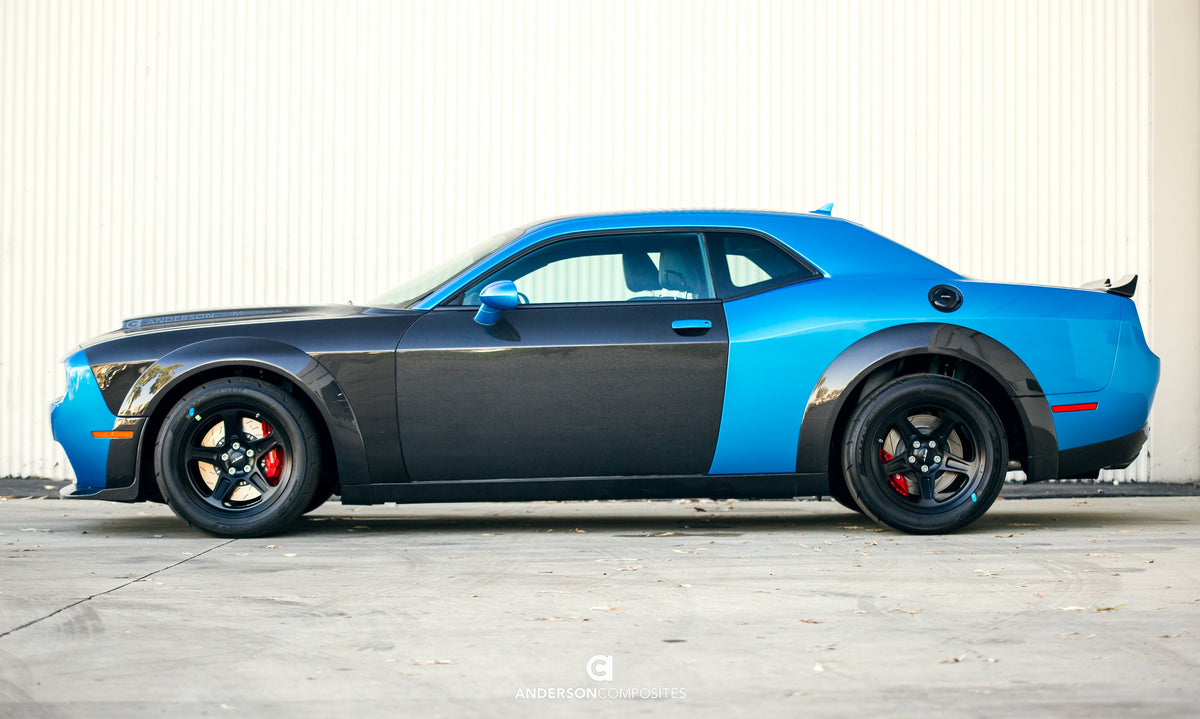 Carbon fiber doors for 2015-2023 Dodge Challenger