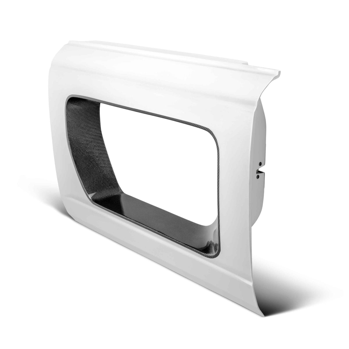 Fiberglass front halo doors with carbon fiber inserts for 2021-2026 Ford Bronco 4DR