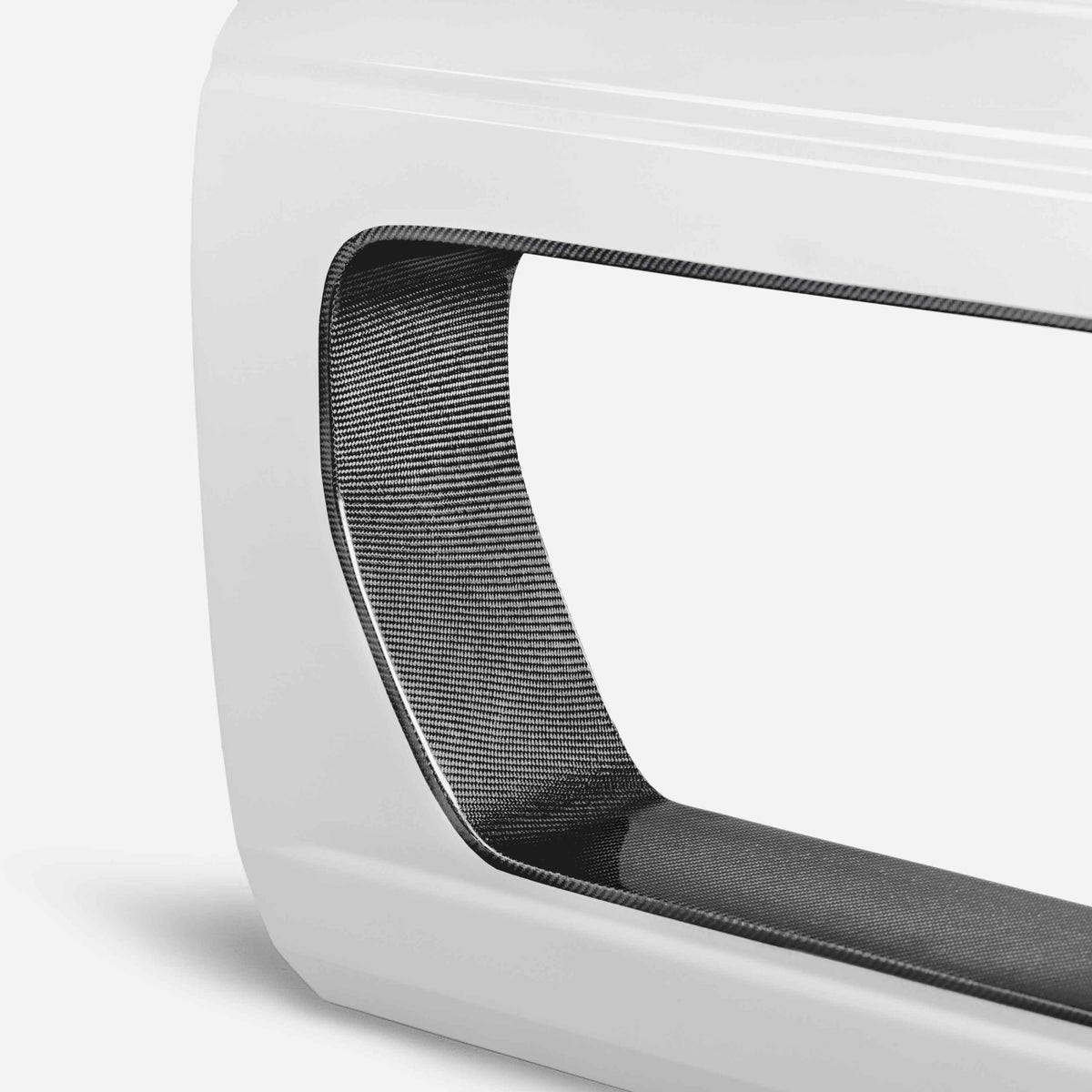 Fiberglass front halo doors with carbon fiber inserts for 2021-2026 Ford Bronco 4DR