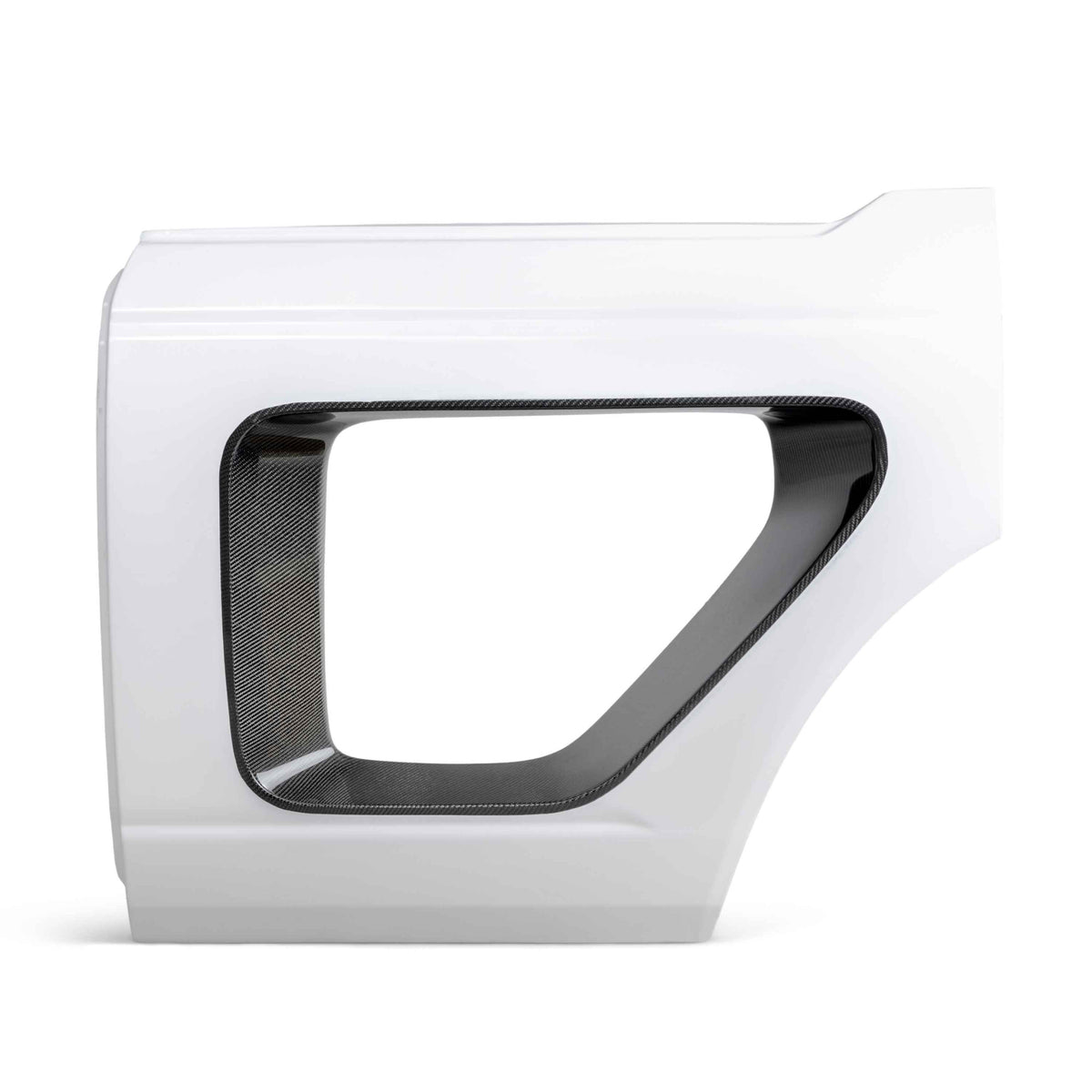 Fiberglass rear halo doors with carbon fiber inserts for 2021-2026 Ford Bronco 4DR