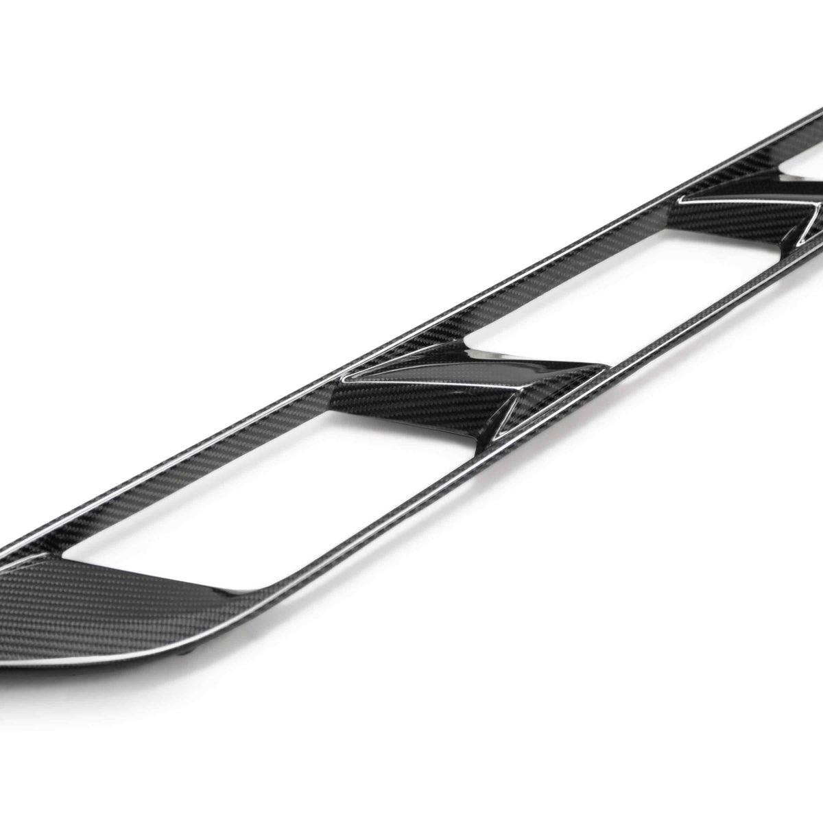Carbon fiber decklid side vents for 2020-2026 Chevrolet C8 Coupe (PAIR)