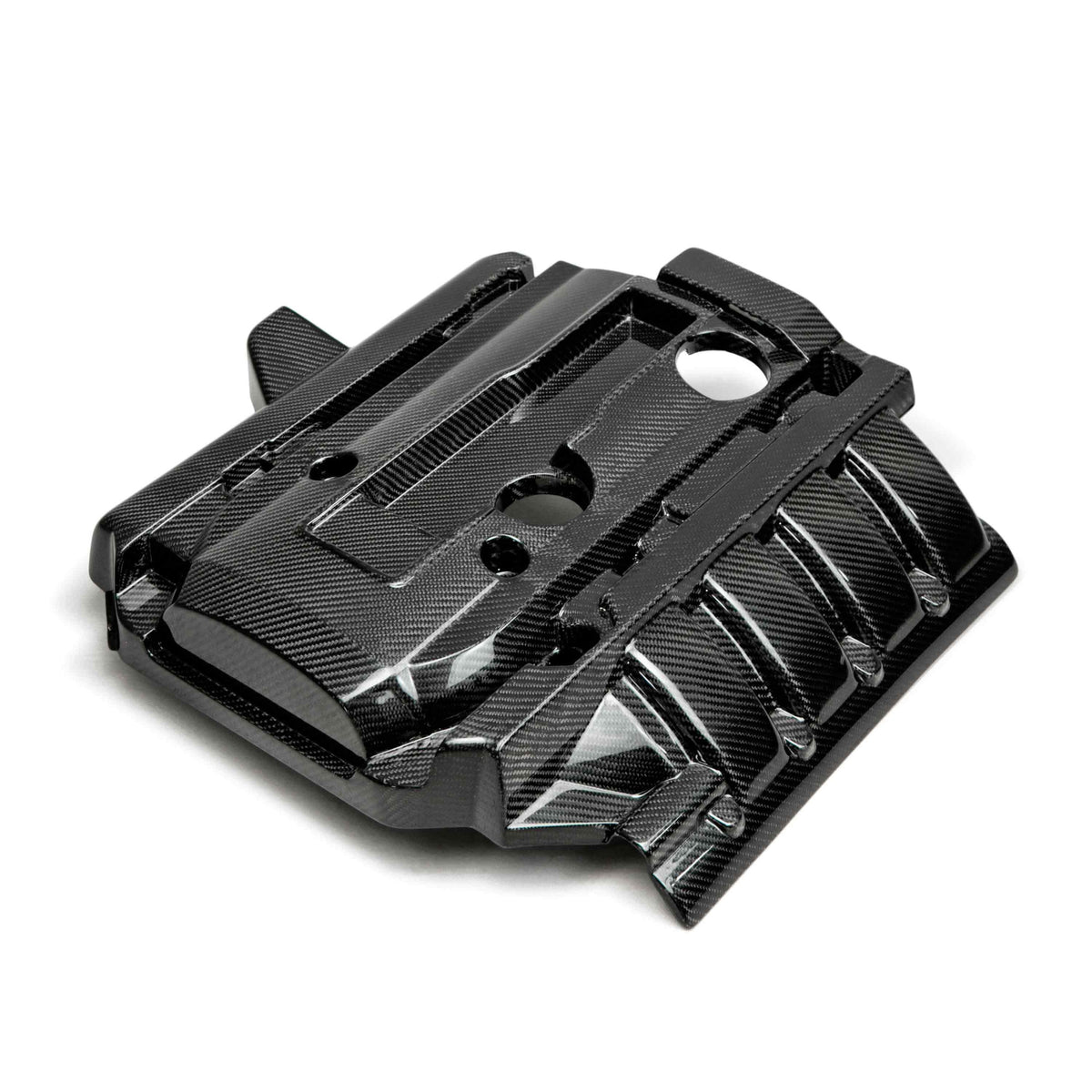 Carbon fiber engine cover for 2015-2023 Ford Mustang EcoBoost