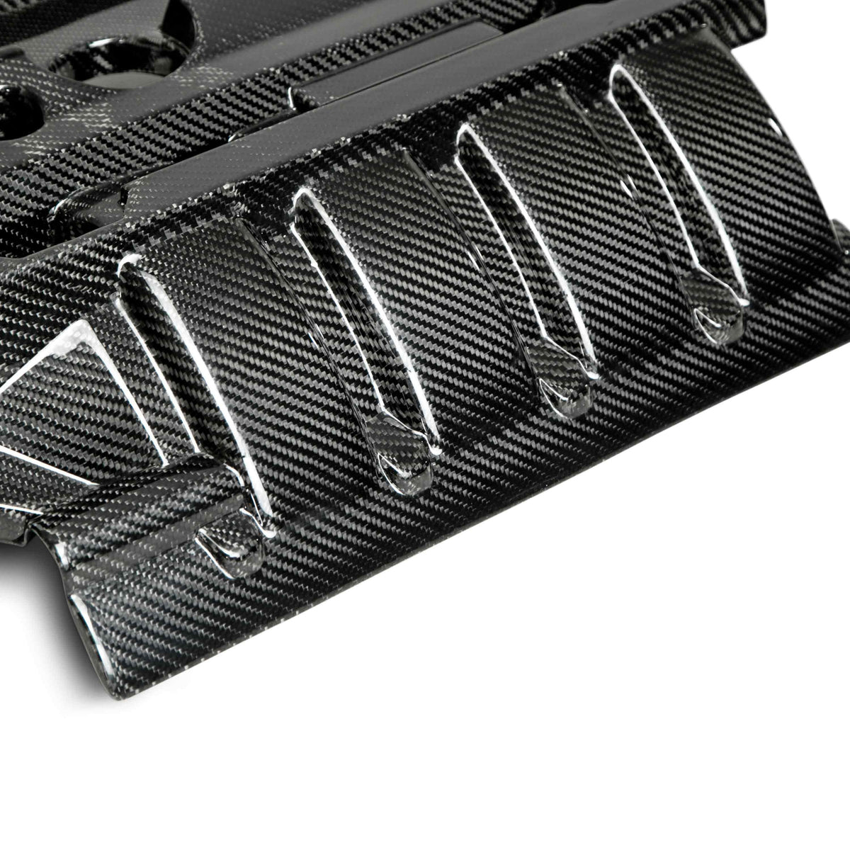 Carbon fiber engine cover for 2015-2023 Ford Mustang EcoBoost