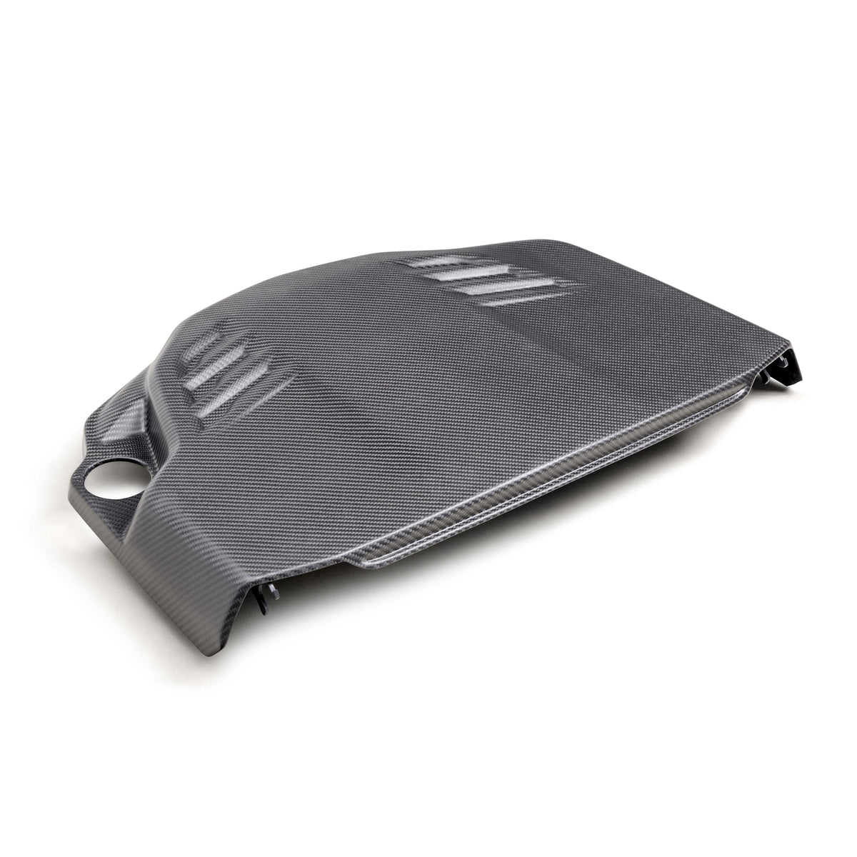 Carbon fiber engine cover for 2016-2019 Cadillac ATS-V & 2022-2024 CT4-V Blackwing (Matte Finish)