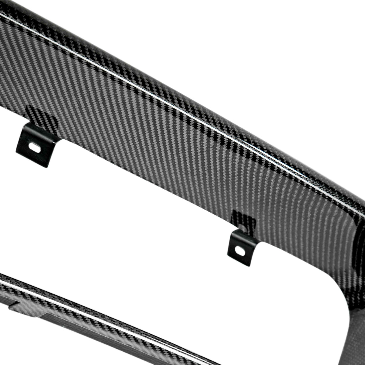 Carbon fiber exhaust surround bezels for 2014-2019 Chevrolet Corvette C7 Stingray/Z06/Grand Sport