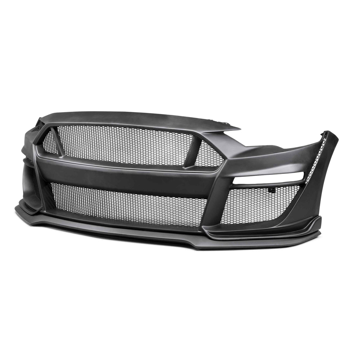 Type-ST fiberglass front bumper for 2018-2023 Ford Mustang (only works with Type-ST fenders)