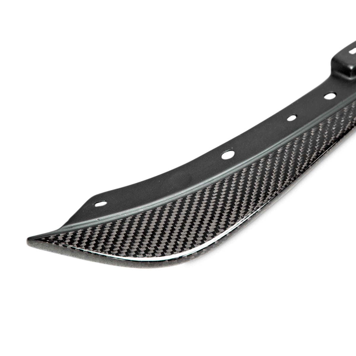 Carbon fiber front bumper canards for 2008-2014 Dodge Challenger