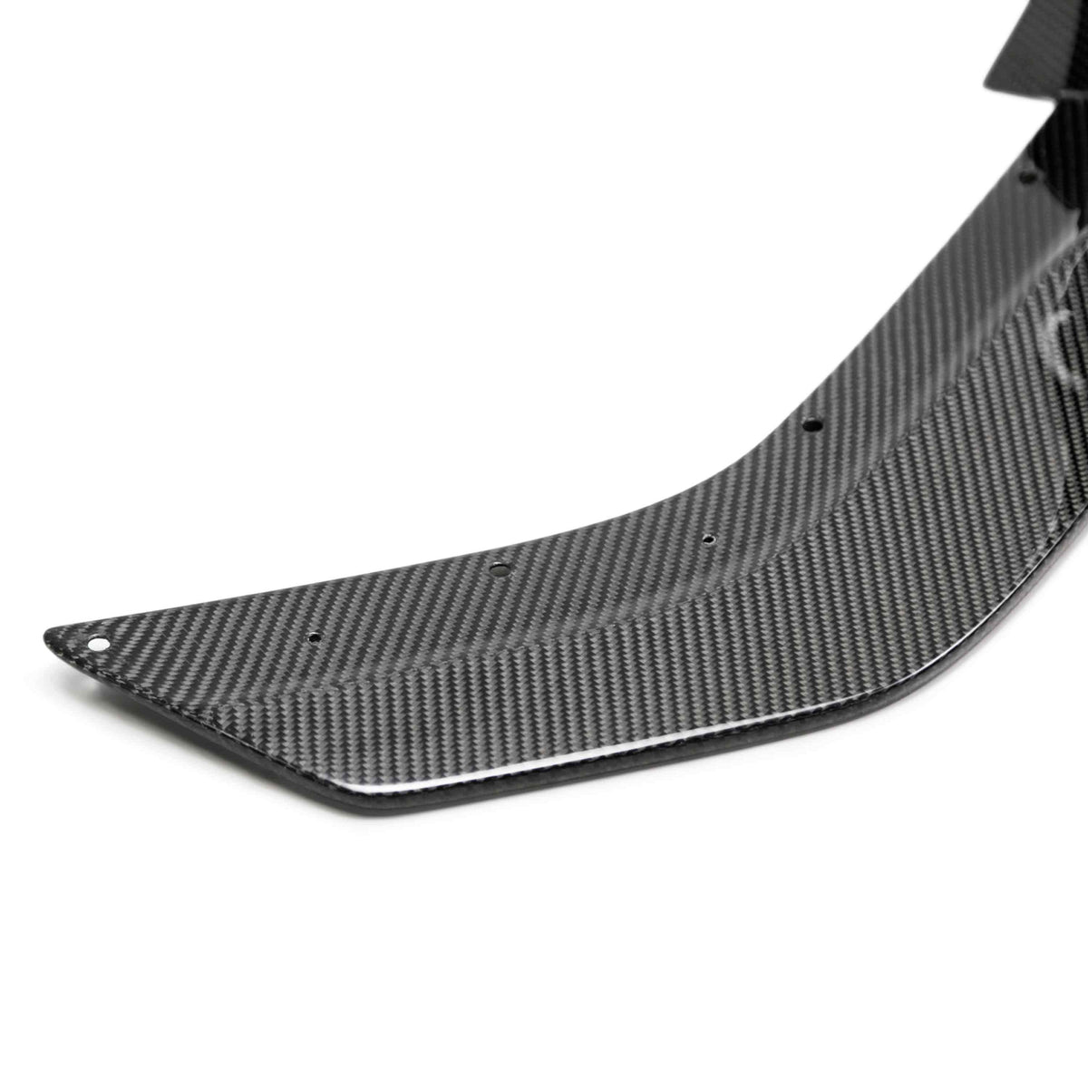 Carbon fiber front splitter wickers for 2020-2022 Ford Mustang Shelby GT500