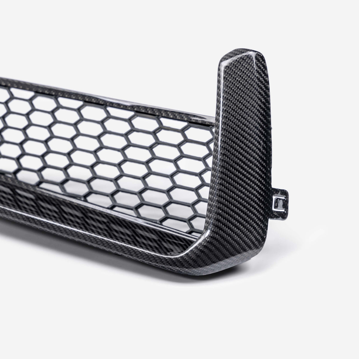 Carbon fiber front bumper inserts for 2024-2026 Ford Mustang Dark Horse