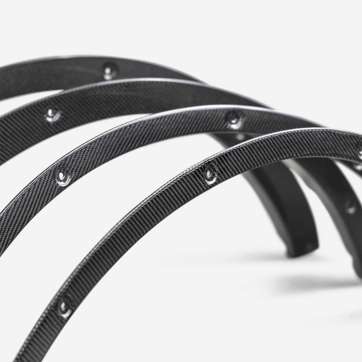 Carbon fiber fender flare delete kit for 2021-2024 Ford Bronco 2DR