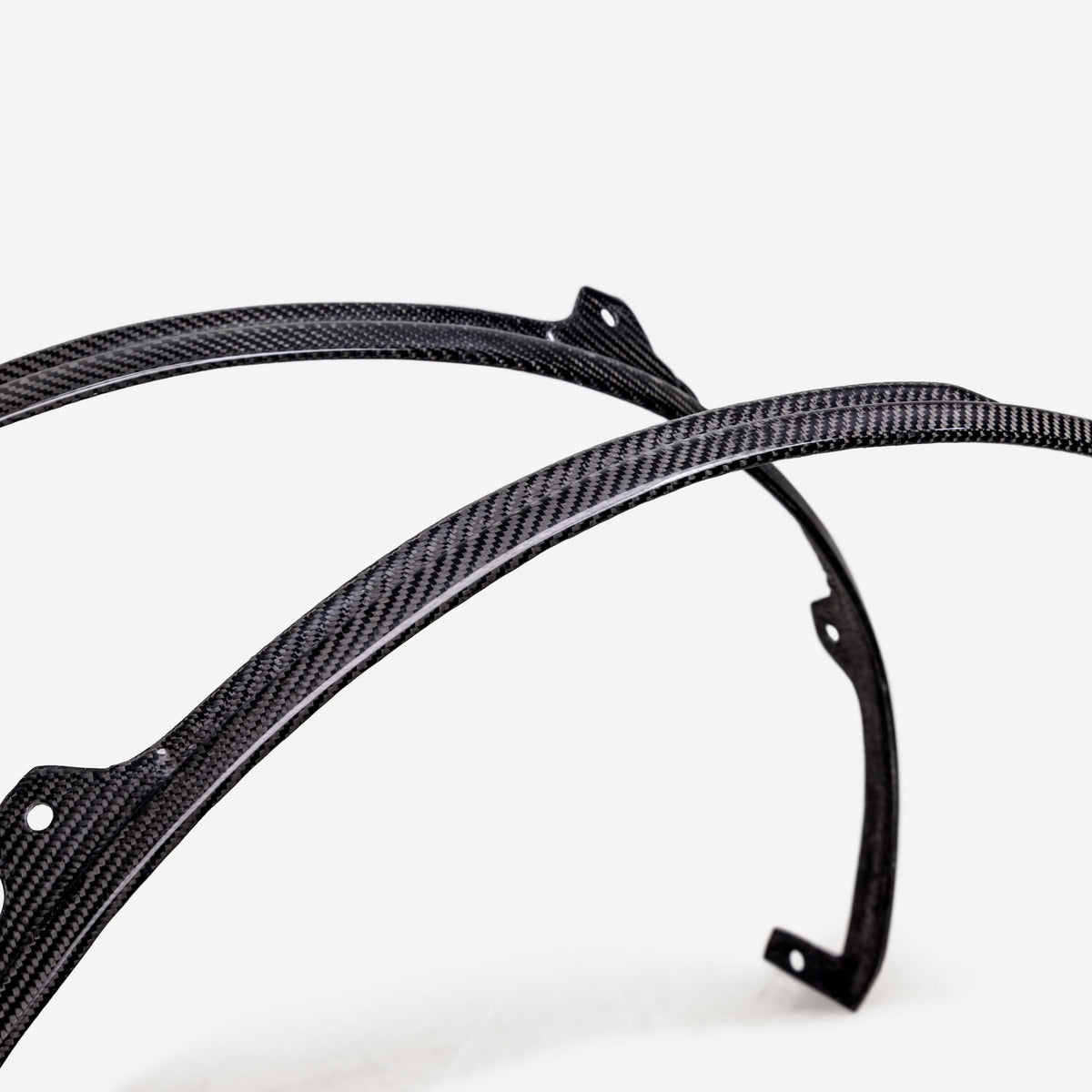 Carbon fiber fender extension for 2024-2025 Ford Mustang Dark Horse