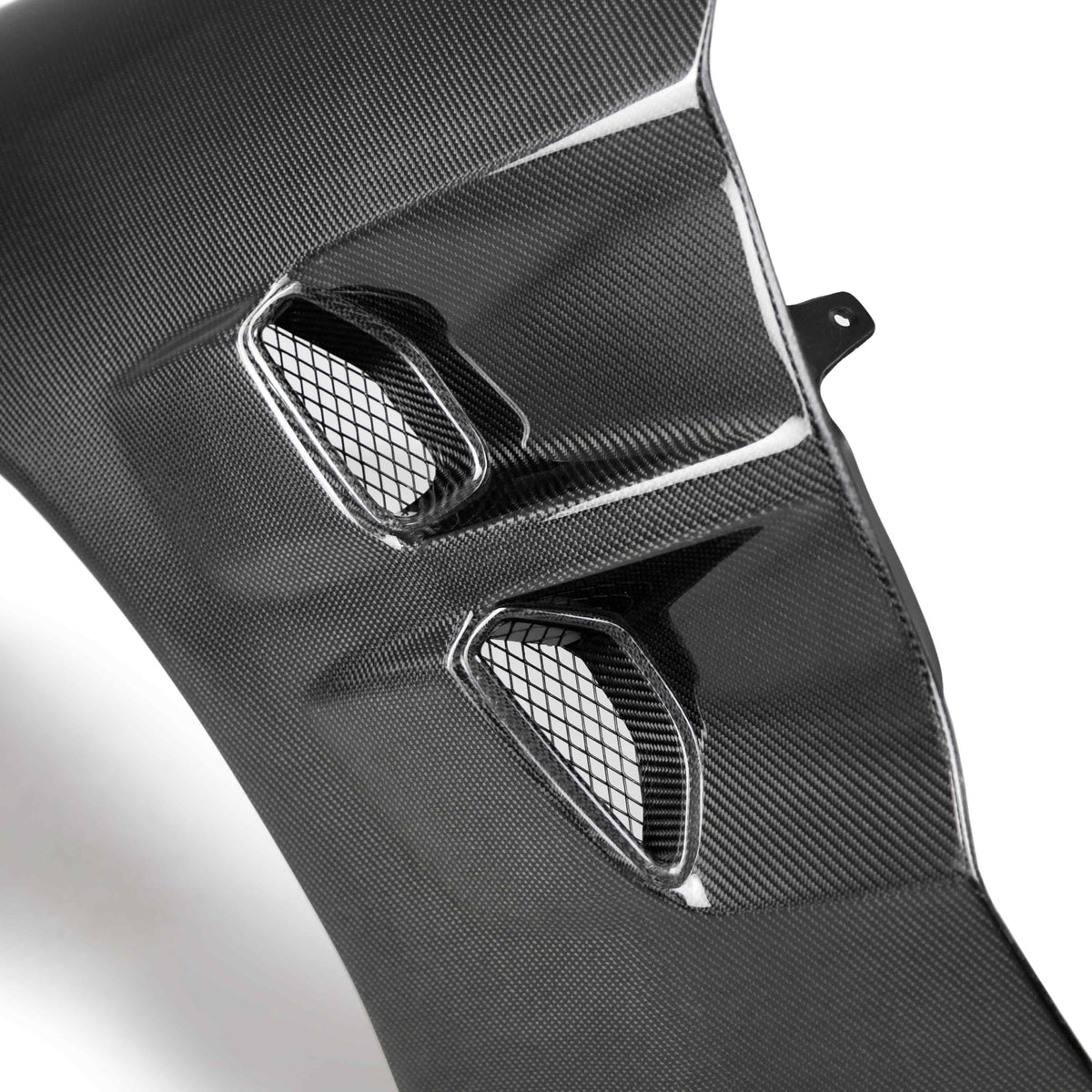 Type-ZR1 Carbon fiber fenders for 2005-2013 Chevrolet Corvette C6 (total 1.65" wider)