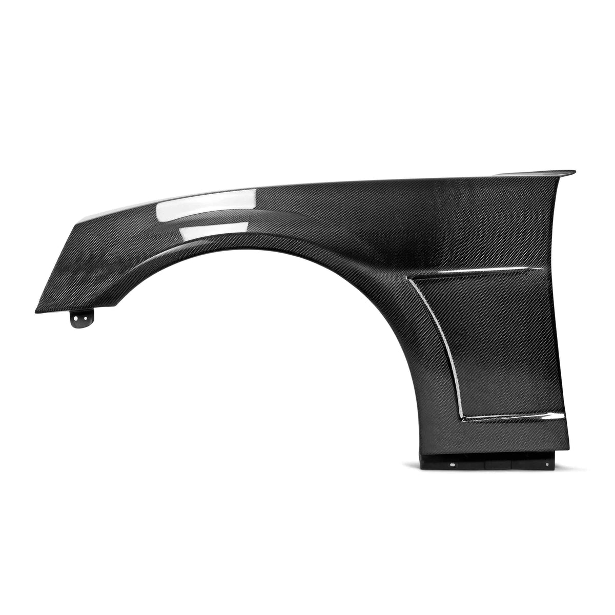 Type-SS carbon fiber fenders for 2010-2015 Chevrolet Camaro - vented (10mm wider)