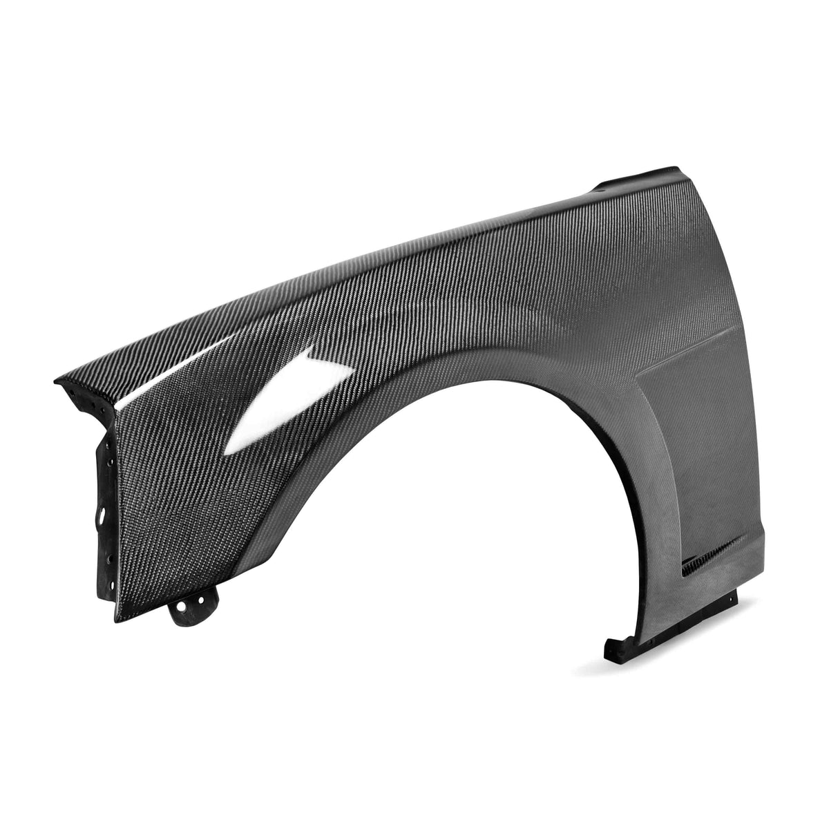 Type-SS carbon fiber fenders for 2010-2015 Chevrolet Camaro - vented (10mm wider)