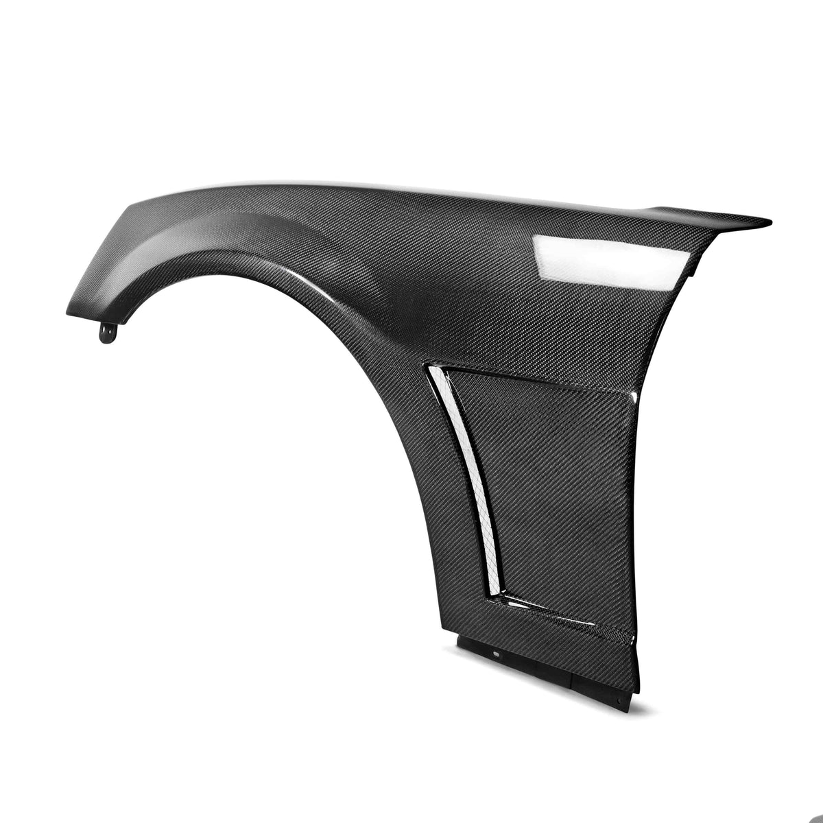 Type-SS carbon fiber fenders for 2010-2015 Chevrolet Camaro - vented (10mm wider)