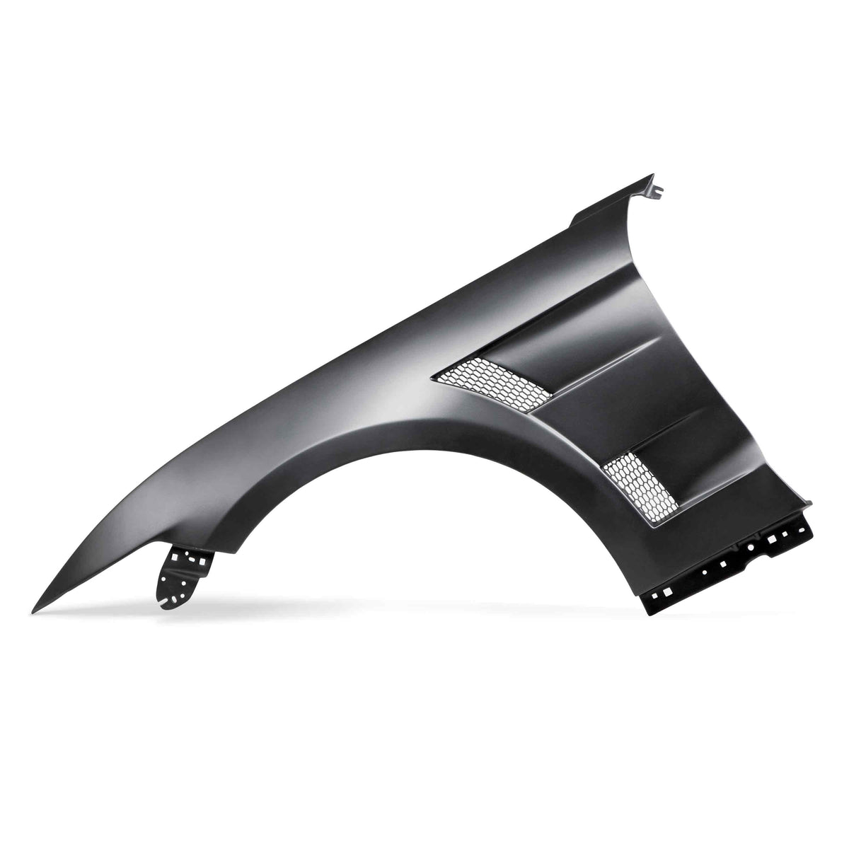 Type-AT fiberglass front fenders for 2015-2017 Ford Mustang (0.4inch wider) (pair)