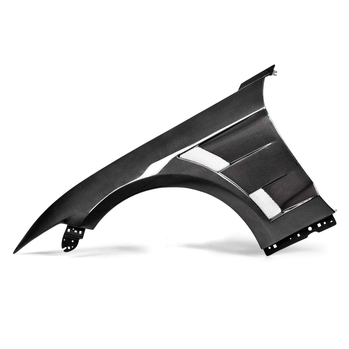 Type-AT carbon fiber front fenders for 2015-2017 Ford Mustang (0.4inch wider) (pair)