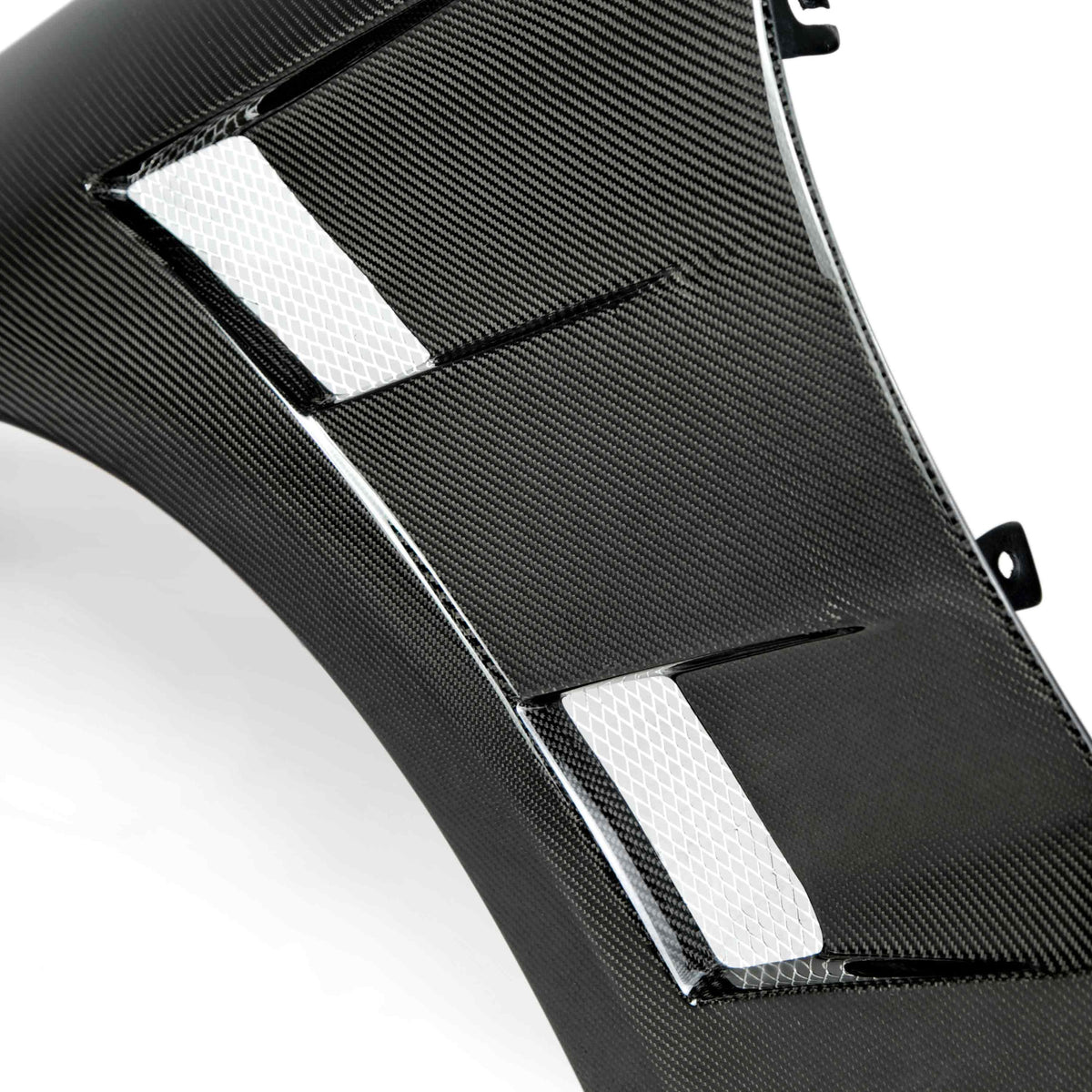 Type-AT carbon fiber front fenders for 2015-2017 Ford Mustang (0.4inch wider) (pair)