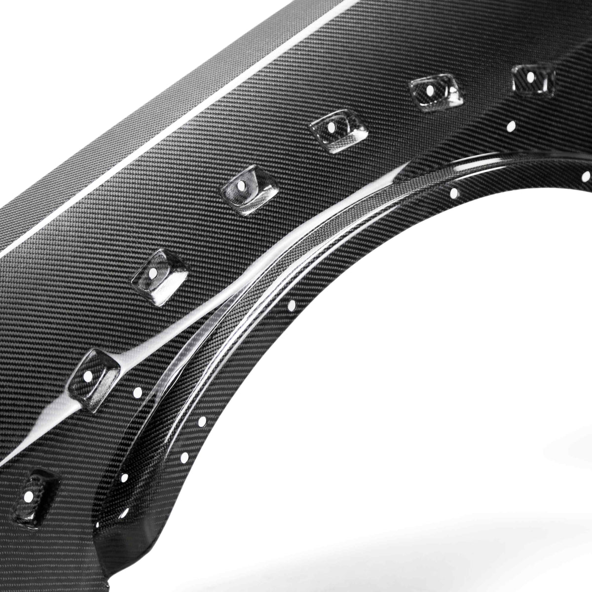 Carbon fiber front fenders for 2018-2023 Dodge Challenger Widebody